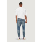 Only & Sons Blue Cotton Slim Fit Jeans