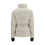 Moncler Grenoble Beige Polyester Full-Length Jacket
