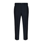 Autore Blue Wool Dress Pants