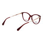 Max & Co Burgundy Stainless Steel Glasses (Frames)
