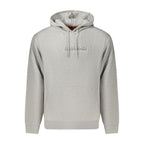 Napapijri Gray Cotton Men's Sweatshirt