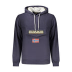 Napapijri Blue Cotton Mens Sweatshirt