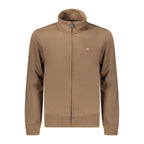 Napapijri Brown Cotton Men's Sweatshirt