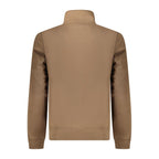 Napapijri Brown Cotton Men's Sweatshirt