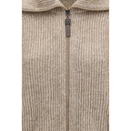 Brunello Cucinelli Beige Cashmere Sweater