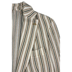 Roberto Pepe Luxury Beige Cotton Men Jacket