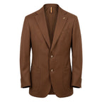 Roberto Pepe Luxury Brown Viscose Men's Jacket