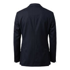 Roberto Pepe Luxury Blue Viscose Men Jacket