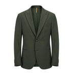 Roberto Pepe Luxury Green Viscose Men's Jacket