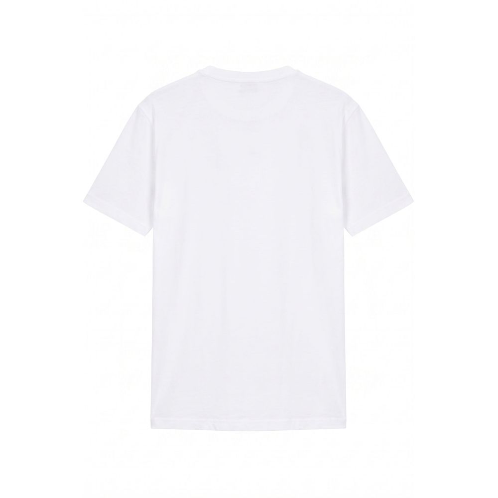 Baldinini Trend White Cotton Men T-shirt