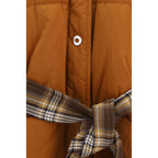 MARBELL Orange Polyamide Full-Length Jacket