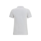 Maison Kitsuné White Cotton Polo Shirt
