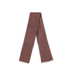 Brunello Cucinelli Bordeaux Cashmere Foulard