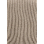 Brunello Cucinelli Beige Wool Oves Aries Turtleneck