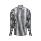 Brunello Cucinelli Multicolor Silk Pattern Shirt