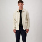 Autore Beige Virgin Wool Full-Length Jacket