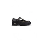 Cult Black Leather Platform Pumps