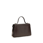 Savette Brown Calf Leather Bos Taurus Handbag