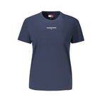 Tommy Hilfiger Blue Cotton Woman T-Shirt