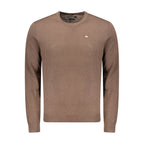 Napapijri Brown Wool Sweatshirt