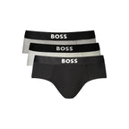 Hugo Boss Black Cotton Briefs