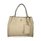 Guess Jeans Beige Polyethylene Handbag