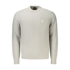 Hugo Boss Gray Cotton Men's Pullover