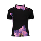 Desigual Black Elastane T-Shirt