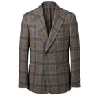 Roberto Pepe Luxury Brown Cotton Men Jacket