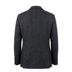 Roberto Pepe Luxury Blue Viscose Men Jacket