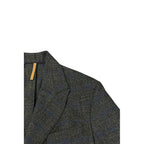 Roberto Pepe Luxury Blue Viscose Men Jacket