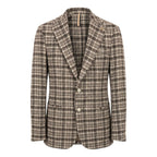 Roberto Pepe Luxury Brown Cotton Men Jacket