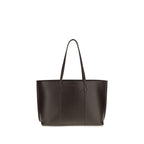 Tory Burch Brown Calf Leather Bos Taurus Handbag