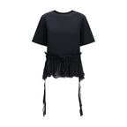 Alexander McQueen Black Cotton T-Shirt