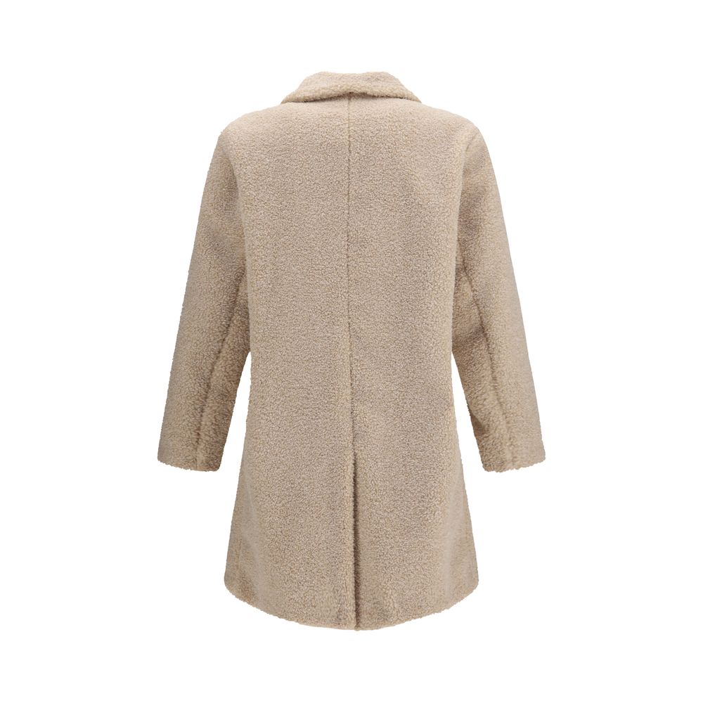 Herno Beige Polyester Coat