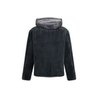 Moose Knuckles Gray Nylon Shell Jacket