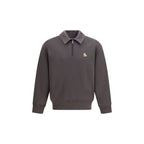 Maison Kitsuné Gray Organic Cotton Sweatshirt