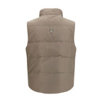 Moose Knuckles Beige Cotton Sleeveless Jacket