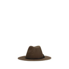 Brunello Cucinelli Brown Eco Fabric Fedora