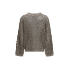 Brunello Cucinelli Beige Silk Sweatshirt