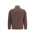 Brunello Cucinelli Bordeaux Wool Oves Aries Cardigan