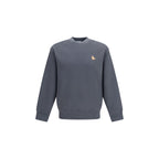 Maison Kitsuné Gray Organic Cotton Sweatshirt