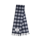 Maison Kitsuné Gray Alpaca Vicugna Pacos Scarf