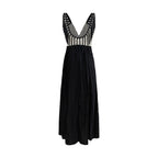 Forte_Forte Black Viscose Casual Dress