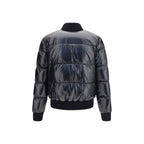 Moose Knuckles Black Nylon Bomber