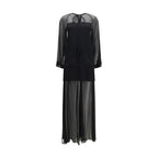 Forte_Forte Black Viscose Casual Dress