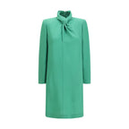 Valentino Garavani Bicolor Wool Oves Aries Casual Dress