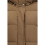 Woolrich Brown Polyamide Full-Length Jacket