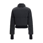 Thom Browne Black Polyamide Full-Length Jacket