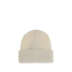 Moncler Beige Wool Oves Aries Beanie